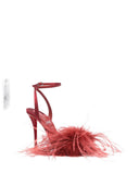 Christian Louboutin Miss Z 羽毛凉鞋