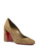Christian Louboutin Miss Sab Suede Leather Pumps