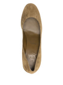 Christian Louboutin Miss Sab Suede Leather Pumps