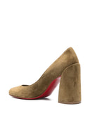 Christian Louboutin Miss Sab Suede Leather Pumps