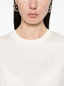 T-shirt en coton à logo Moncler