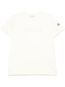T-shirt en coton à logo Moncler