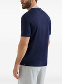 Brunello Cucinelli T-Shirt aus Baumwolle mit Logo
