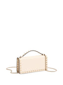 Valentino Garavani Rockstud Leather Wallet On Chain