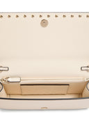 Valentino Garavani Rockstud Leather Wallet On Chain