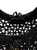 Jacquemus Le Petit Carre Spiaggia Rafia Handtasche