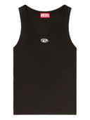 Diesel Logo Cotton Tank Top