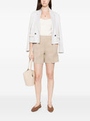 Brunello Cucinelli Linen Blend Shorts
