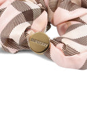 Burberry-Seiden-Scrunchie mit Karomuster
