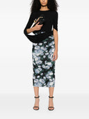 Gonna lunga con mazzo di rose di Stella Mccartney