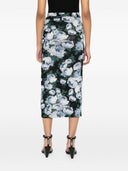 Gonna lunga con mazzo di rose di Stella Mccartney