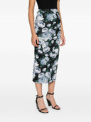 Gonna lunga con mazzo di rose di Stella Mccartney