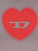 Diesel Heart Cotton T Shirt