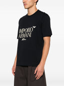 Emporio Armani Logo Cotton T Shirt