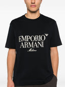Emporio Armani Logo Cotton T Shirt