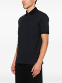Polo en coton à logo Emporio Armani
