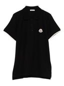 Polo Moncler en coton à logo