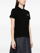 Polo Moncler en coton à logo