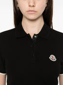 Polo Moncler en coton à logo
