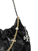 Borsa hobo mini in pelle Tory Burch Fleming