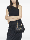 Borsa hobo mini in pelle Tory Burch Fleming