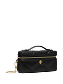 Tory Burch - Trousse de toilette en cuir Kira Diamond