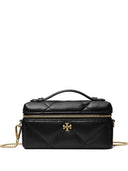 Tory Burch - Trousse de toilette en cuir Kira Diamond