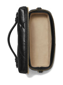 Tory Burch - Trousse de toilette en cuir Kira Diamond