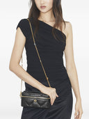 Tory Burch - Trousse de toilette en cuir Kira Diamond