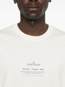 T-shirt en coton avec logo Stone Island