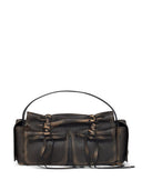 Acne Studios Bolso de cuero con múltiples bolsillos
