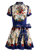 Alice + Olivia Printed Mini Dress