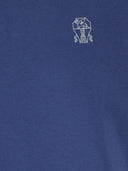 Polo in cotone con logo Brunello Cucinelli