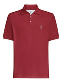 Bawełniana koszulka polo Brunello Cucinelli Logo