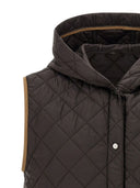 Brunello Cucinelli Quilted Nylon Down Vest