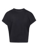 T-shirt court en coton à logo Balmain