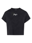T-shirt court en coton à logo Balmain