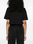 T-shirt en coton à logo Balmain