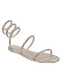 Rene' Caovilla - Sandales plates Cleo