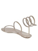 Rene' Caovilla - Sandales plates Cleo