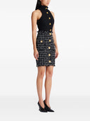Jupe mi-longue en tweed Balmain