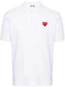 Comme Des Garcons 코튼 폴로셔츠