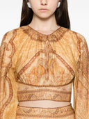 Haut en coton et soie Zimmermann Wanderlust