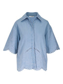 Chemise en jean lumière du jour Zimmermann