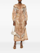 Abito midi in lino Zimmermann Wanderlust
