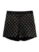 Short en laine lamé Gucci