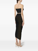 Jupe mi-longue transparente Wolford