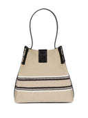Bolso bombonera Balmain Release de lona y piel