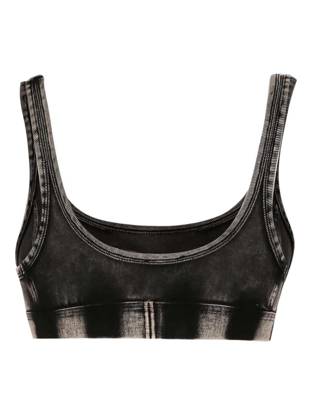 Diesel Denim Print Bralette Bra