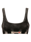 Diesel Bralette-bh met denimprint